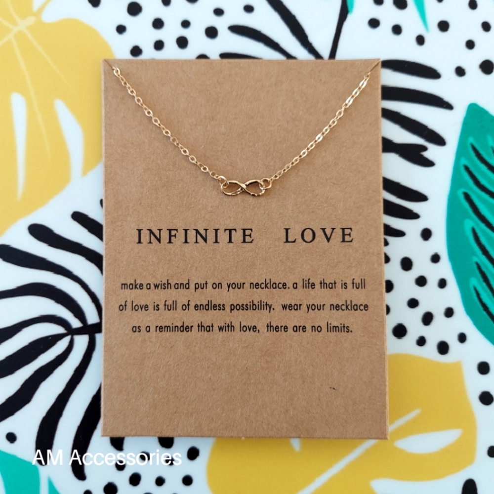 Make A Wish Intention Necklace - Infinite Love